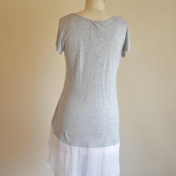 Sweet treat chiffon trim top - Picture 3 of 4